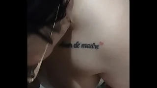 Rico oral de madura gordita